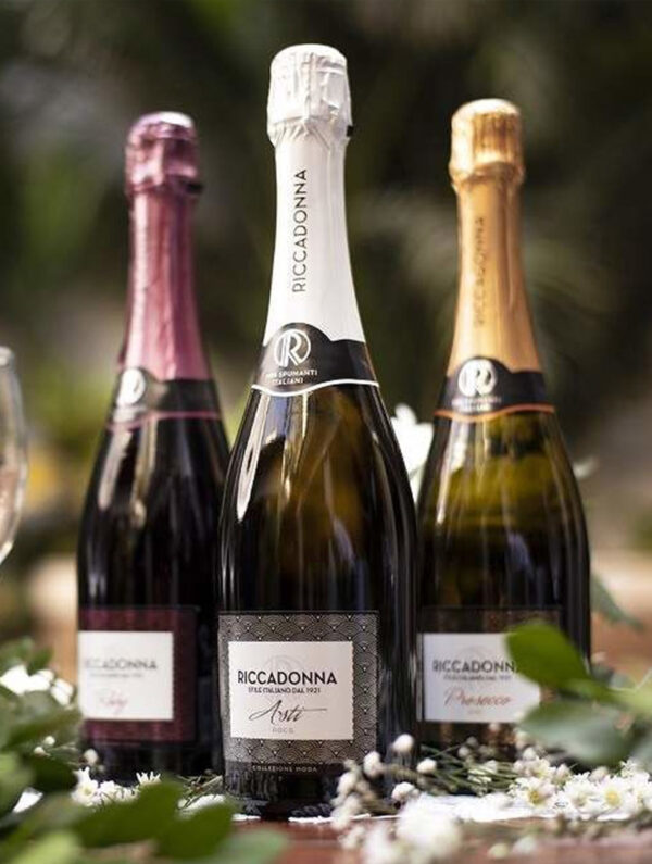 Botella de Champagne Ricadonna